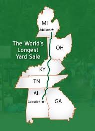 worlds longest yard sale